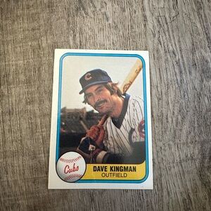 Vintage Baseball Card - Dave Kingman
